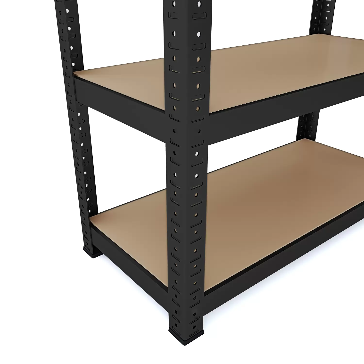 Scaffale In MDF E Metallo Alta Portata Fino A 875 Kg - 5 Ripiani Per