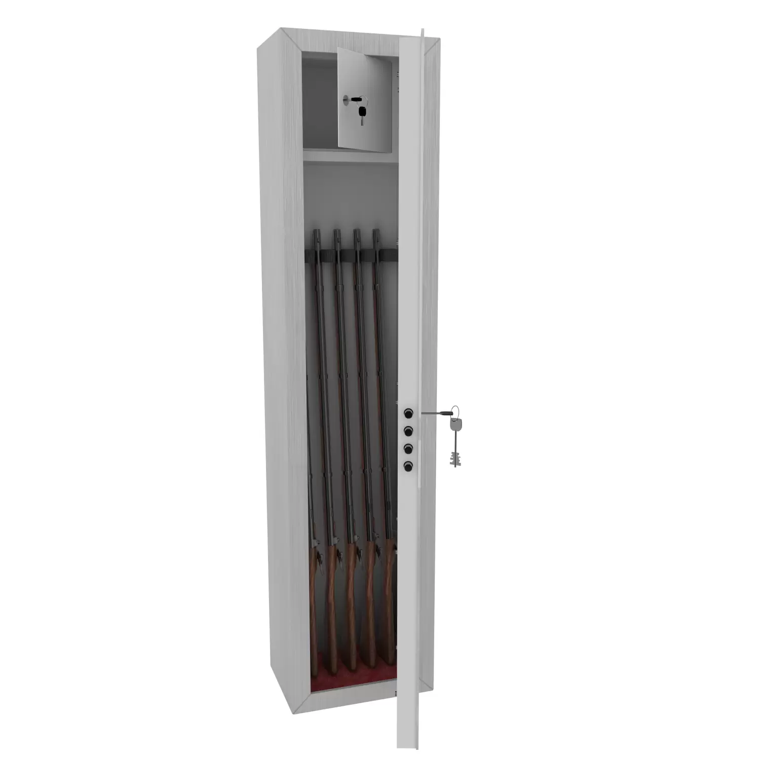 Armadio Nascondiglio Segreto Per Pistola – 36″ Superficie Piana – Stile American Patriot - Foto 5