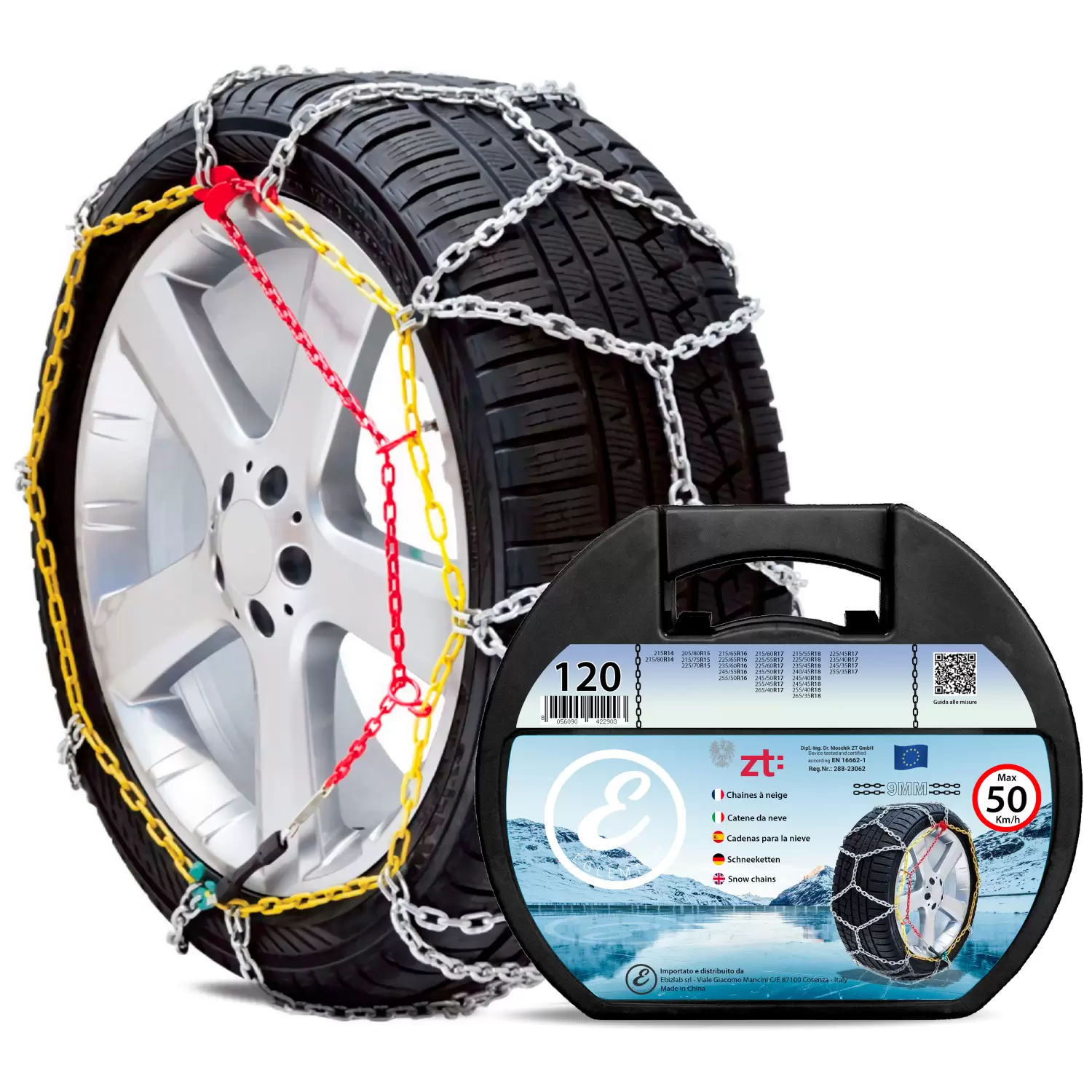 Catene Pneumatici Da Neve Per Mtb Aalborg Catene Neve Auto Mm