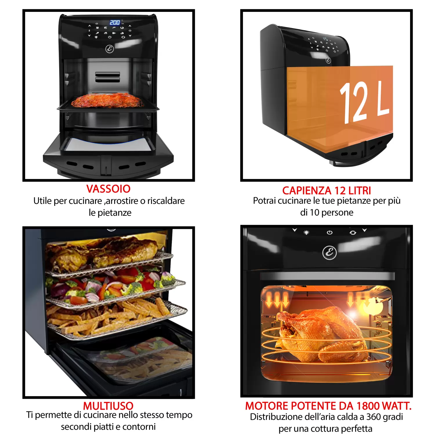 AMBIANO FRIGGITRICE AD ARIA XXL Offerta Di ALDI - Foto 6