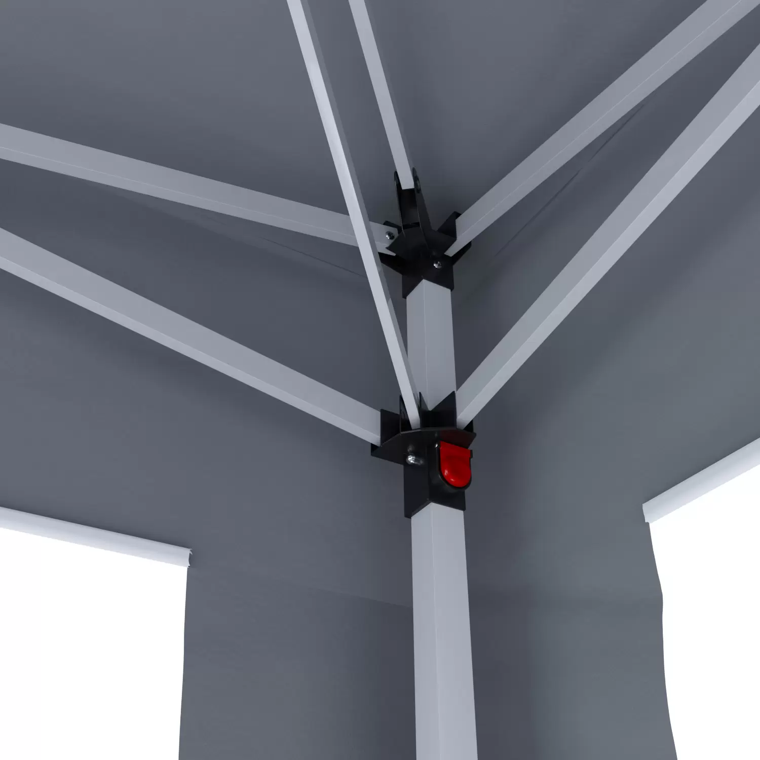 Gazebo Pieghevole 3x3 Metri Depok - Idrorepellente, Struttura Acciaio, 4 Sacche Per Pesi, Trasportabile