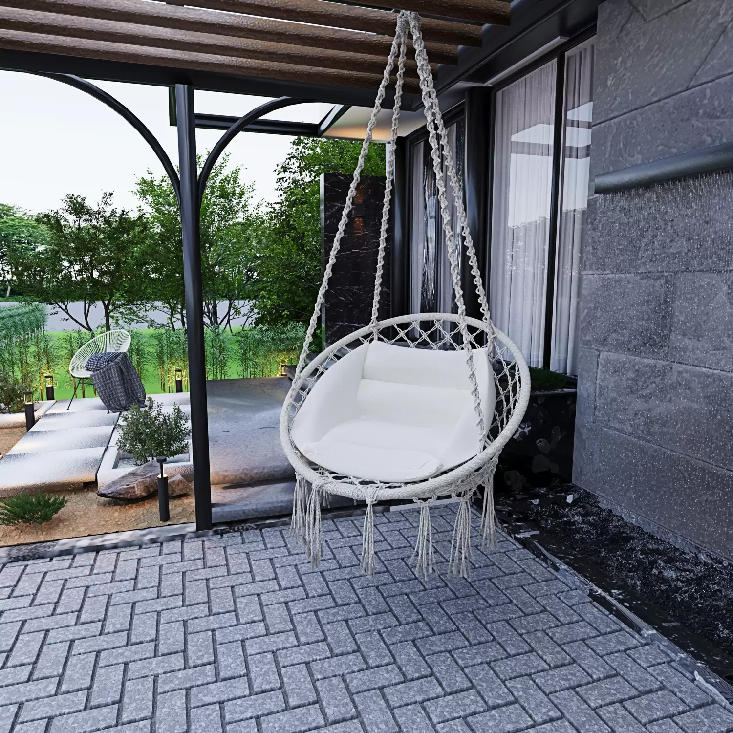 Mobili Poltrone Sospese Da Giardino Ikea Poltrona A Dondolo