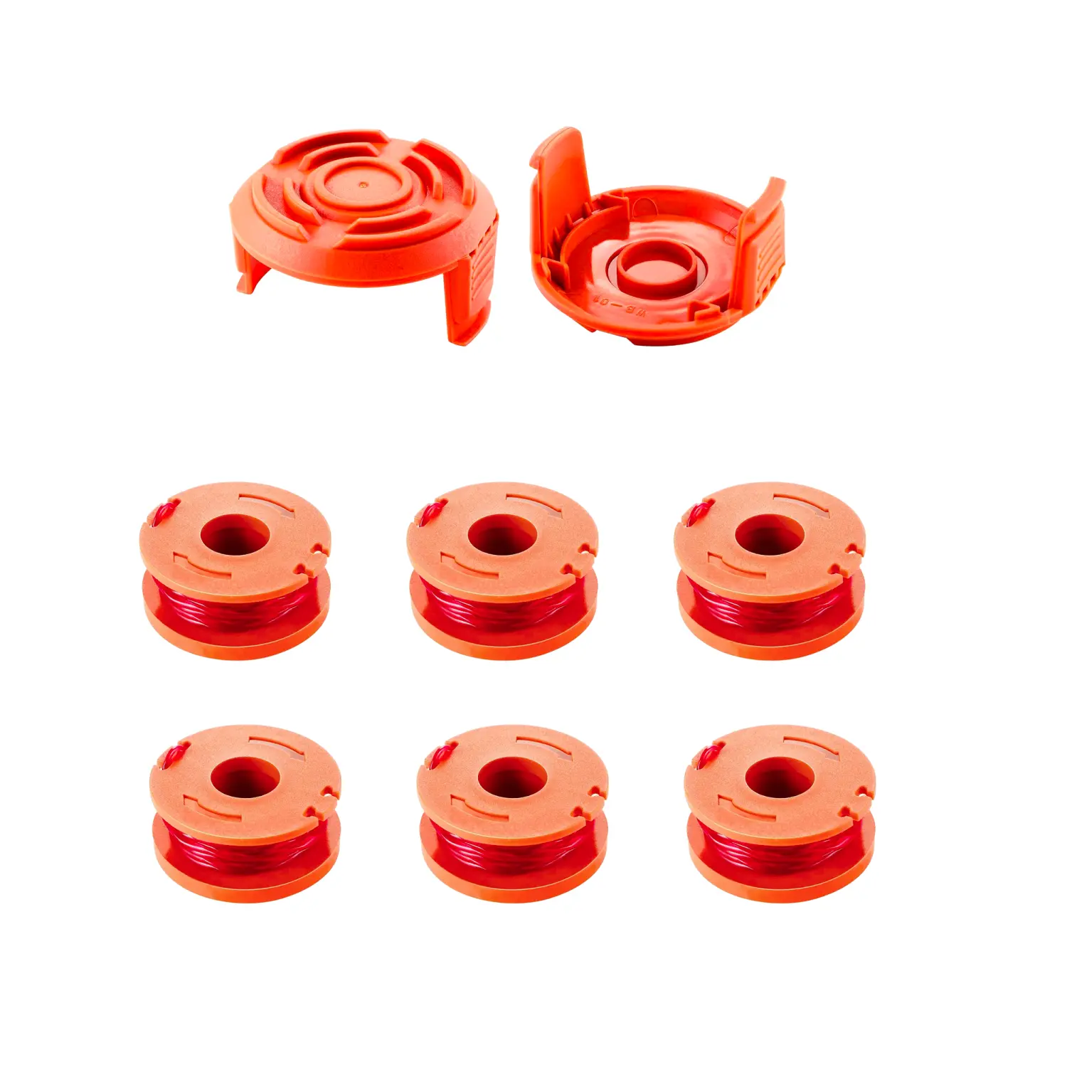 6 Bobine Ricambio Per Decespugliatore Rocchetti Fil…