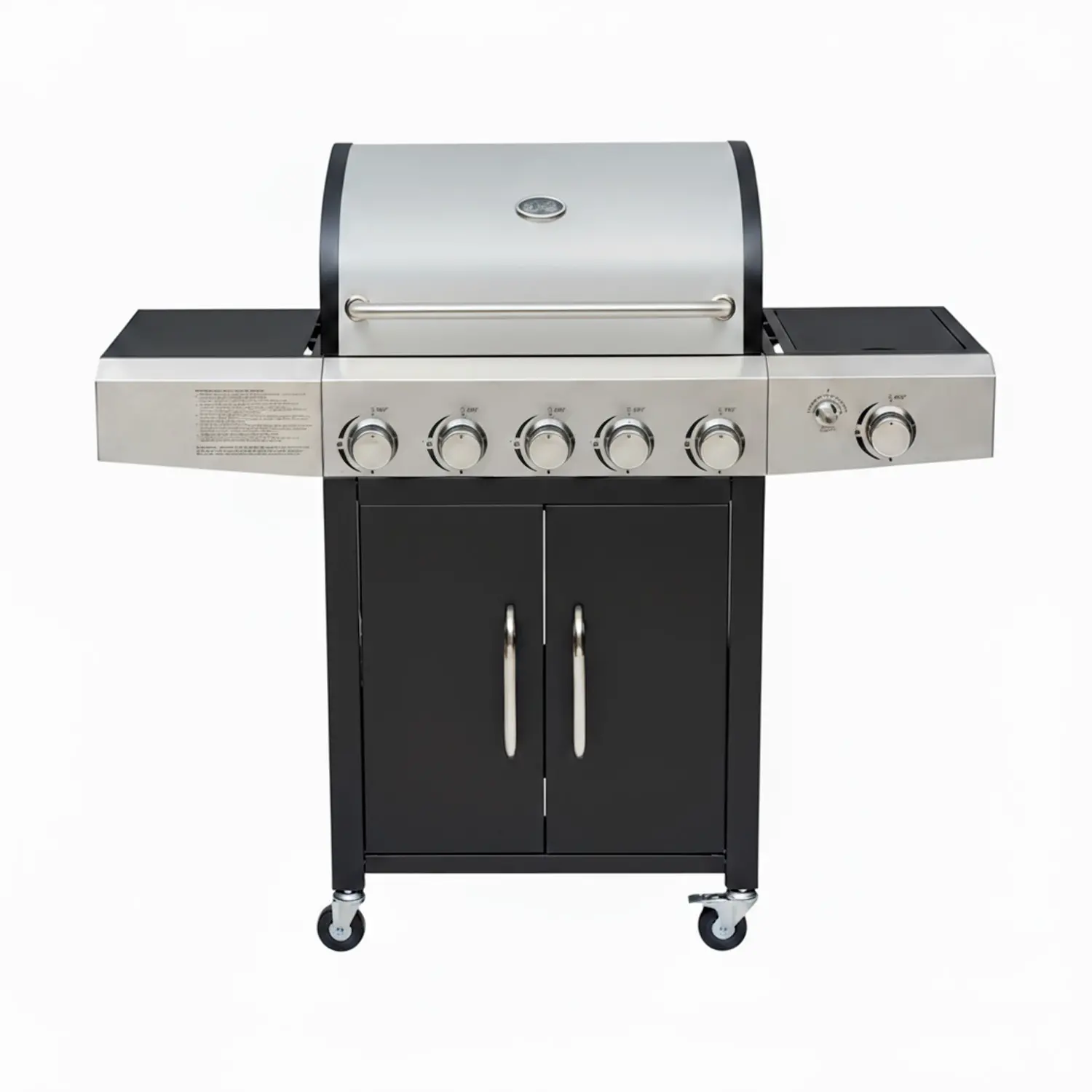 Barbecue a Gas Professionale XXL Da 19 kW con 6 Bru…