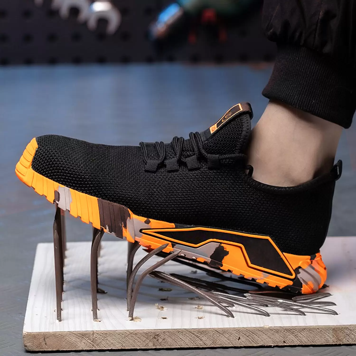 Scarpe Antinfortunistiche Uomo/Donna - Punta In Acciaio, Antiscivolo, Leggere E Traspiranti - Foto 7