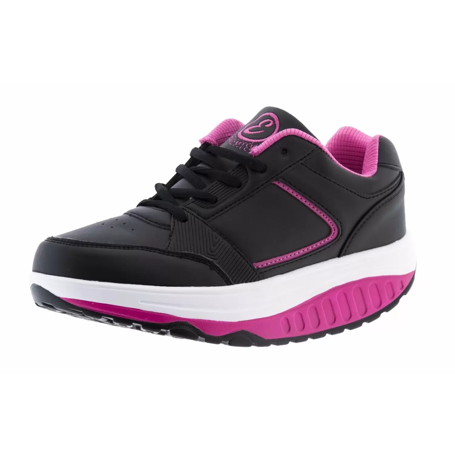 SCARPE DIMAGRANTI EGLEMTEK NERO FUXIA 36