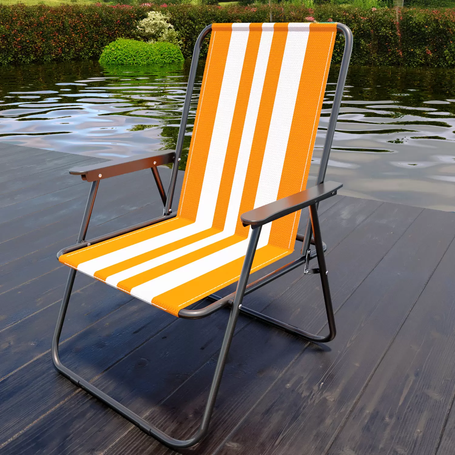 Sedia Pieghevole Da Spiaggia Arreditaly - Leggera, Resistente E Super Comoda Per Outdoor