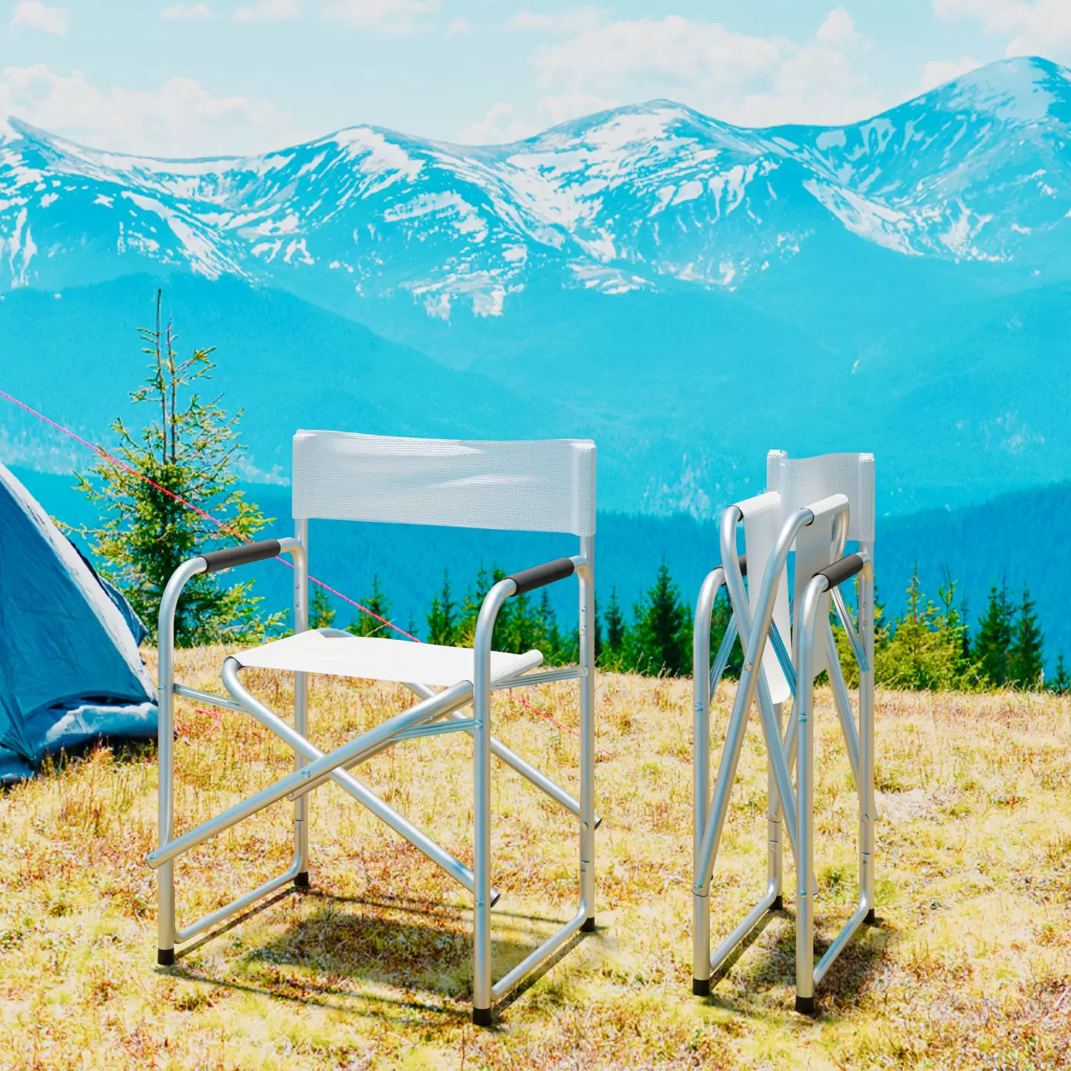 Sedie Pieghevoli Da Stadio Con Portabicchieri(97+) - Alibaba - Foto 6