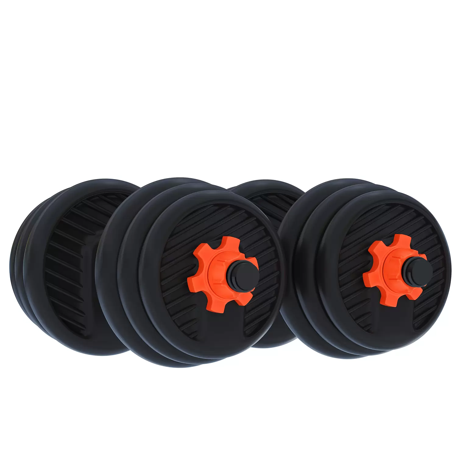 Manubri Regolabili 2-12kg - 5 Livelli Peso, Impugnatura Antiscivolo, Per Allenamento Casa/Ufficio