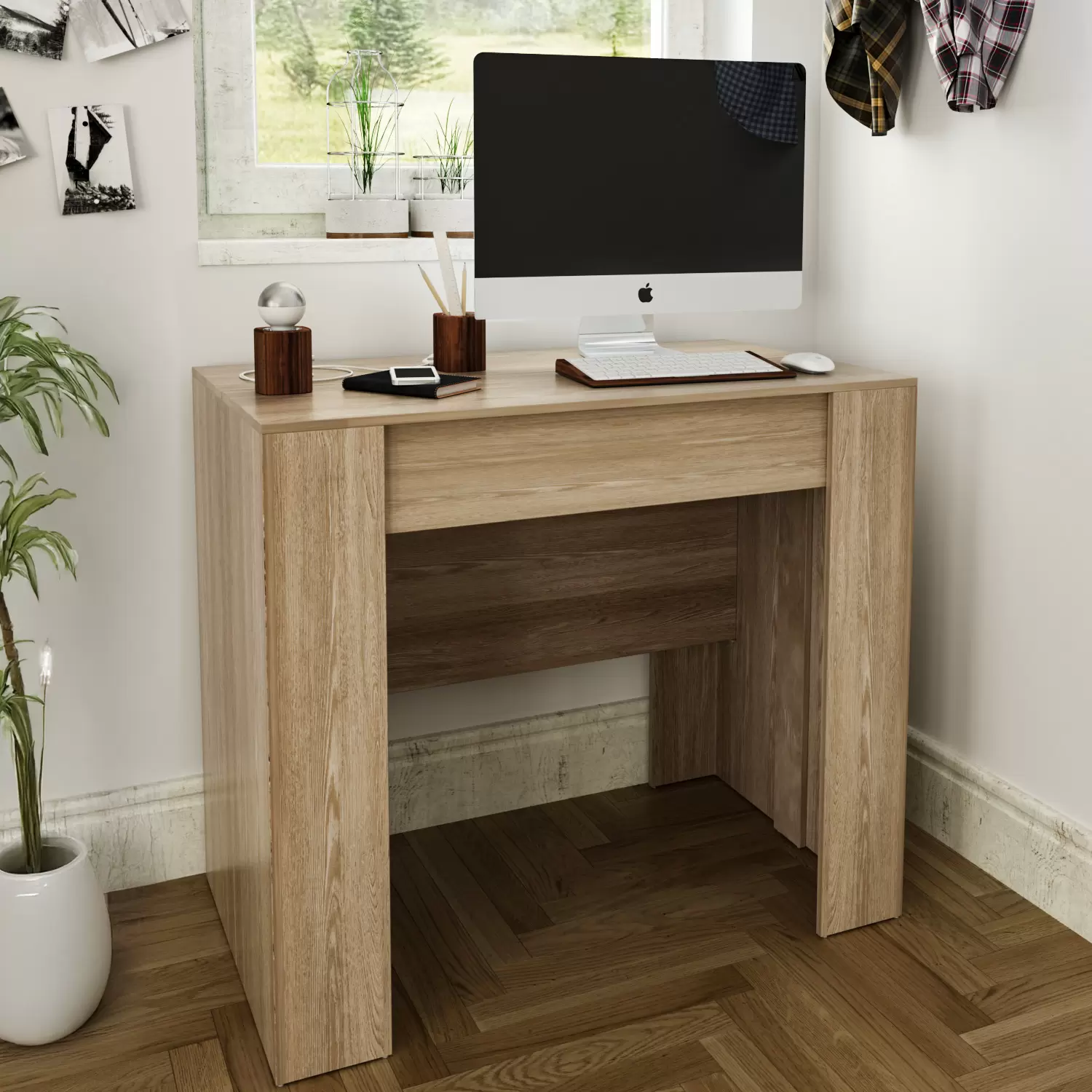 Tavolo Design Moderno Tavolo Consolle Allungabile Oslo Plus Nero