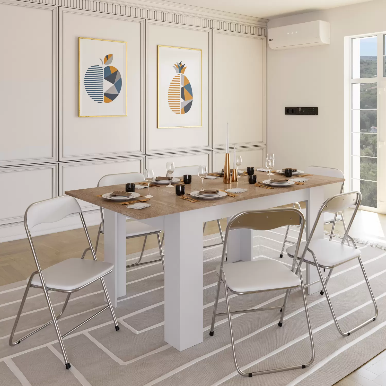 Dining Table Tavolino Che Diventa Tavolo Da Pranzo Tavolino