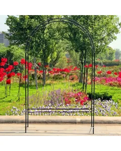 arco-da-giardino-per-rose-piante-rampicanti-traliccio-pergolato-vite-decorazione-design-per-eventi-matrimoni-viali-sostegno-in-metallo-verde-scuro-240-x-140-x-38-cm-190919-190919-6