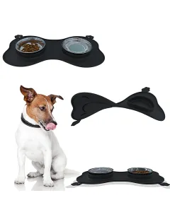 ciotole-per-cani-gatti-3-in-1-doppia-ciotola-in-acciaio-inox-cibo-croccantini-alimentazione-acqua-tappetino-in-silicone-sottociotola-antiribaltamento-antiscivolo-con-ventose-35-x-25-cm-nero-191545-1