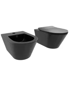 coppia-sanitari-sospesi-vaso-wc-rimless-con-tornado-flush-e-bidet-sospeso-design-moderno-tondo-in-ceramica-con-copriwater-chiusura-soft-close-rallentata-nero-opaco-440895
