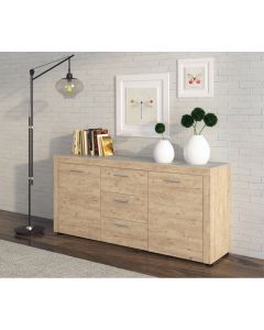 credenza-madia-con-3-cassetti-e-2-ante-laterali-mobile-contenitore-per-sala-da-pranzo-design-moderno-effetto-legno-naturale-stile-elegante-soggiorno-corridoio-167-x-77-x-41-cm-rovere-439635