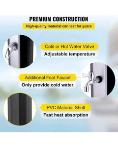 doccia-solare-35-litri-220-cm-per-giardino-piscina-soffione-cromato-getto-a-pioggia-con-regolatore-temperatura-e-doccetta-per-piedi-attacco-per-tubo-flessibile-piscina-esterno-terrazzo-argento-nero-191308-191308-3