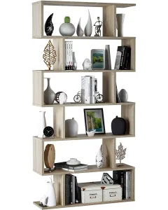 libreria-da-terra-con-mensole-zig-zag-friburgo-plus-192-x-80-x-25-cm-rovere-440749