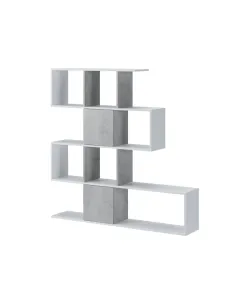 libreria-moderna-asimmetrica-porta-libri-mensole-ripiani-design-bifacciale-con-vani-aperti-e-chiusi-soggiorno-salotto-145-x-278-x-142-cm-bianco-e-grigio-cemento-439721