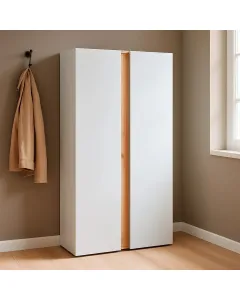 Scarpiera A 2 Ante Con 6 Ripiani Regolabili Mobile Portascarpe Moderno Per Ingresso Zona Giorno Corridoio Design Minimal Capacità Fino A 18 Paia