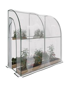 serra-a-casetta-da-parete-muro-in-acciaio-per-giardino-piante-fiori-orto-copertura-trasparente-in-pvc-con-2-porte-avvolgibili-a-cerniera-protezione-piante-giardinaggio-200-x-100-x-215-cm-435657