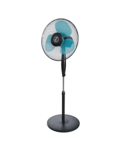 ventilatore-a-piantana-potente-da-50w-per-pavimento-pale-da-40-cm-silenzioso-3-velocitagrave-oscillante-altezza-e-inclinazione-regolabili-griglia-di-protezione-colore-nero-e-azzurro-436231