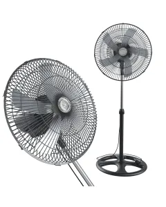 ventilatore-a-piantana-potente-da-75w-per-pavimento-5-pale-in-acciaio-da-42-cm-silenzioso-3-velocitagrave-oscillante-altezza-e-inclinazione-regolabili-griglia-di-protezione-design-mexicali-colore-nero-436221