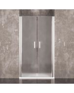 box-doccia-saloon-nicchia-satinato-6-mm-altezza-195-cm-porta-bagno-ante-apertura-doppia-battente-cristallo-temperato-struttura-alluminio-anodizzato-maniglie-acciaio-cromato-veliko-120-x-195-cm-191034-1
