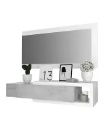 mobile-palma-mobiletto-da-ingresso-sospeso-con-cassetto-mensola-e-specchio-arredo-arredamento-sala-95-x-25-x-26-cm-colore-bianco-lucido-e-grigio-cemento-190138-1