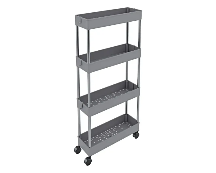 carrello-portaoggetti-a-4-ripiani-mobile-salvaspazio-in-plastica-con-ruote-struttura-in-acciaio-per-spazi-ridotti-cucina-bagno-lavanderia-camera-da-letto-salotto-studio-40-x-13-x-85-cm-grigio-436595