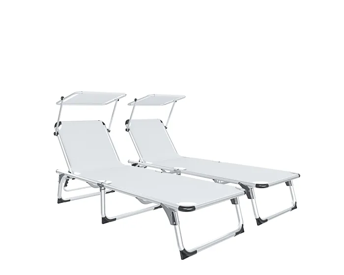 coppia-di-lettini-pieghevole-prendisole-tettuccio-parasole-schienale-reclinabile-regolabile-6-posizioni-struttura-in-alluminio-sedia-sdraio-spiaggia-mare-giardino-piscina-187-x-59-x-29-cm-white-191346-1
